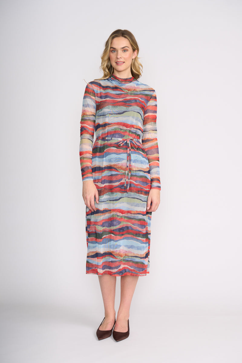 Foil Sheer Fun Dress Terrain