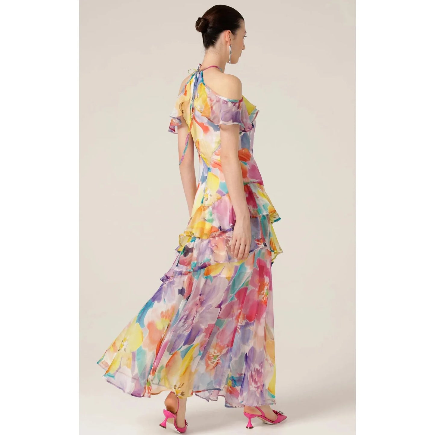 Sacha Drake Paradise Tanager Dress (Multi flo)