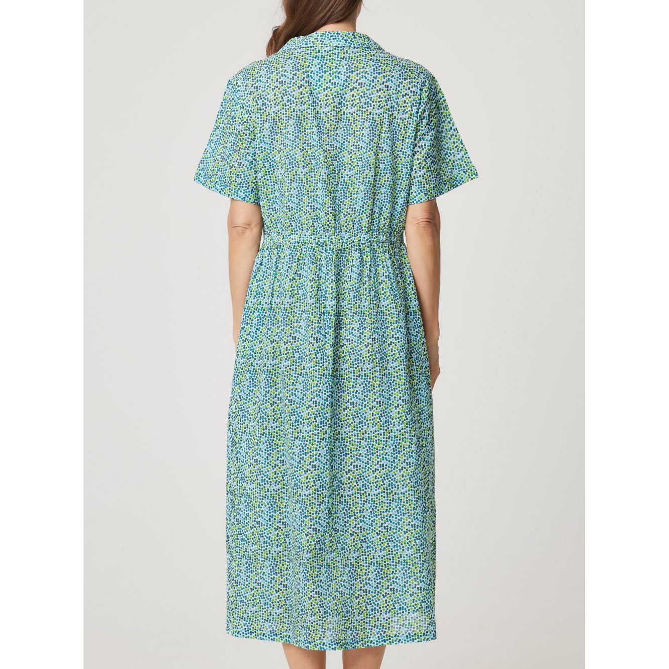 Cake City Dress Green Spot
