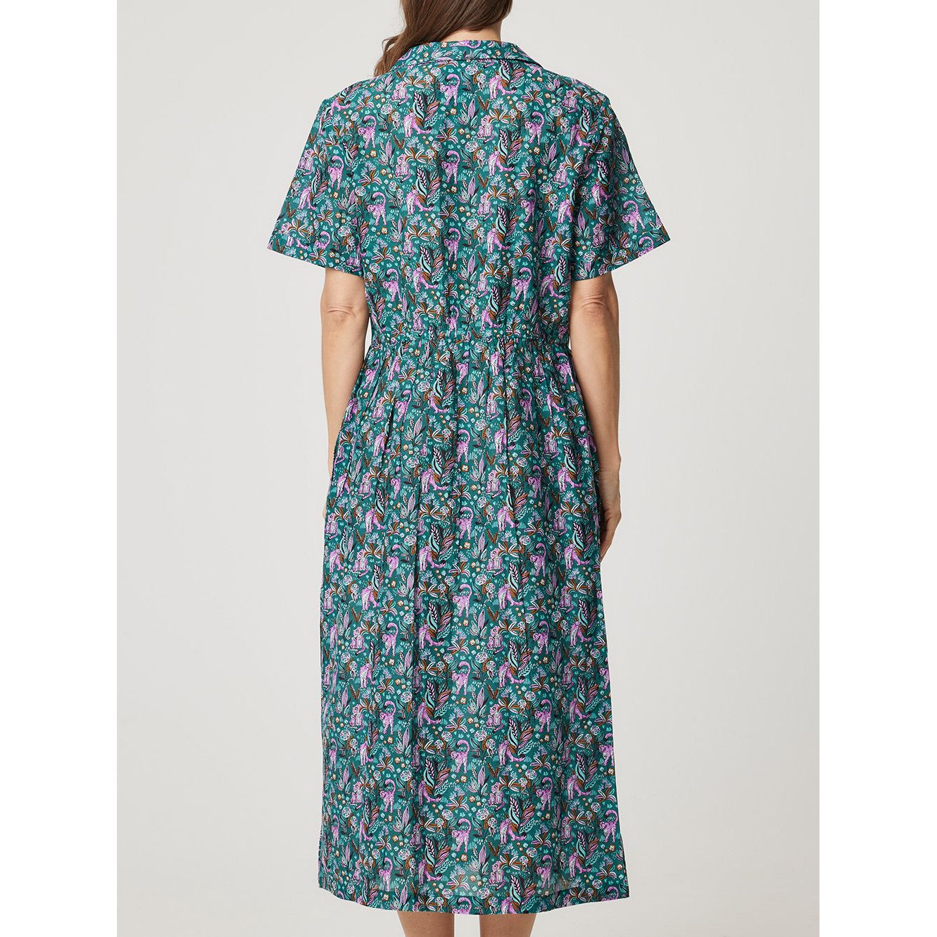 Cake City Dress Green Spot