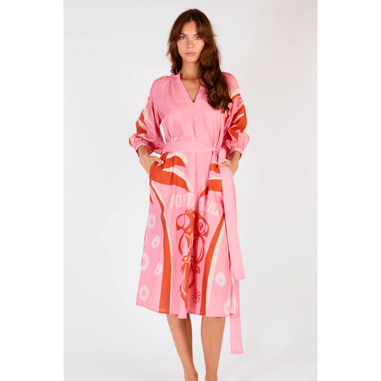 Itami Sakanto Kaftan Porto Pink