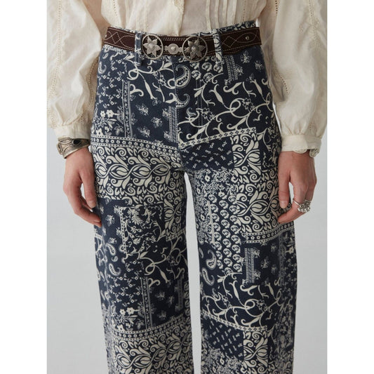 Maison Hotel Twiggy Pant (military blue)
