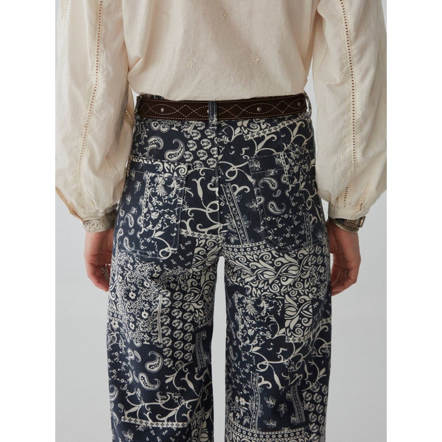 Maison Hotel Twiggy Pant (military blue)