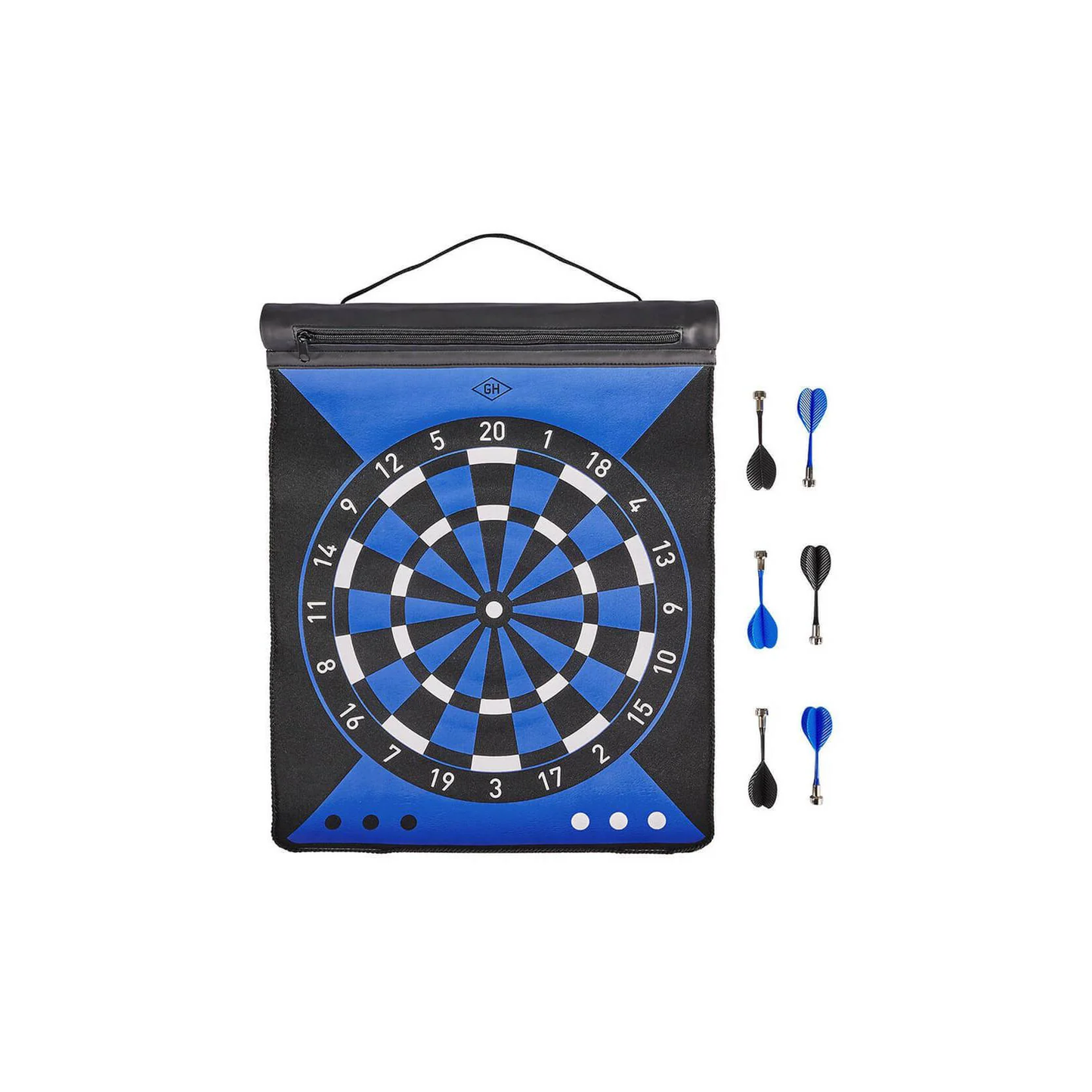Dartboard roll