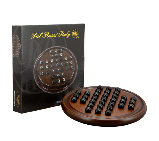 Dal Rossi Solitaire Wood With Marbles Balls 22cm