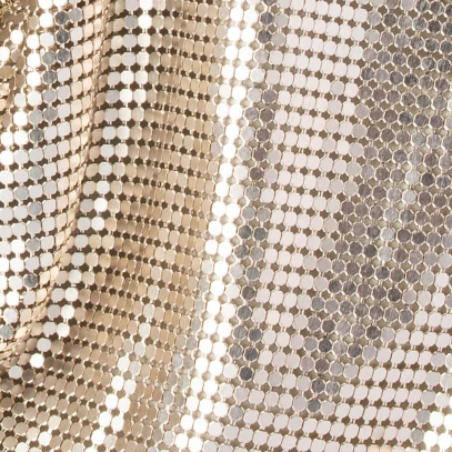Olga Berg SHAR Mesh Convertible Bag - Gold