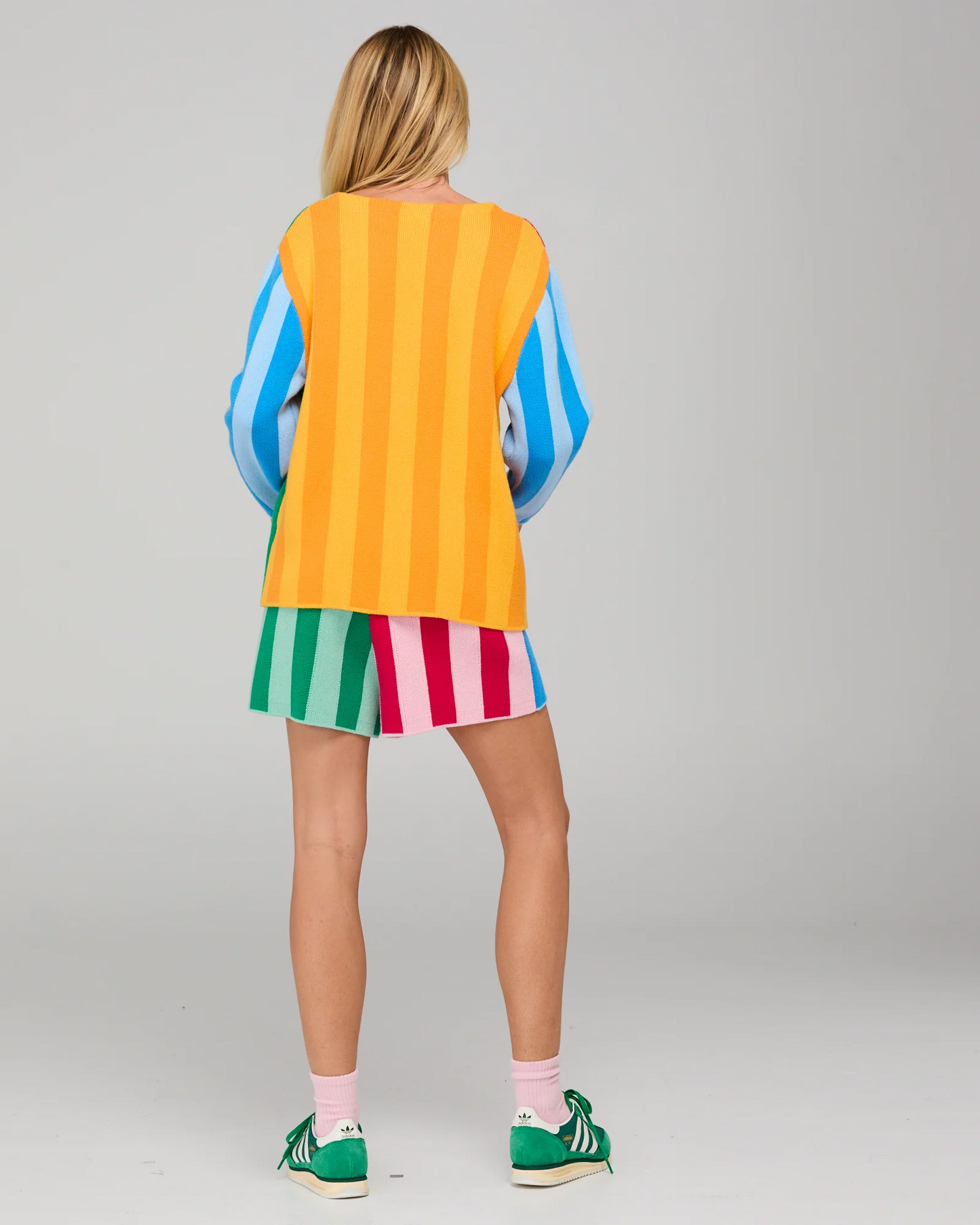 Boom Shankar Rainbow Cardigan