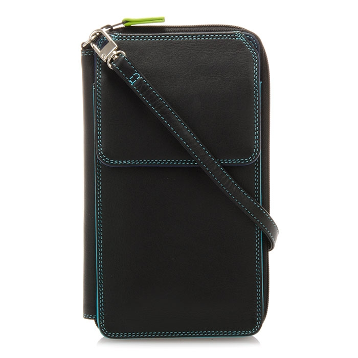 My Walit XLarge Phone Mega Purse w Detach Shoulder Strap - Pace/black