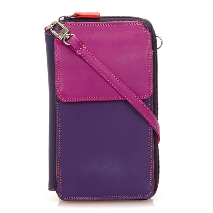 My Walit XLarge Phone Mega Purse w Detach Shoulder Strap - Pace/black