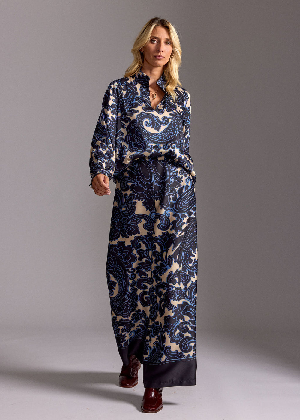 Lauren Vidal Andy Pants - Blue