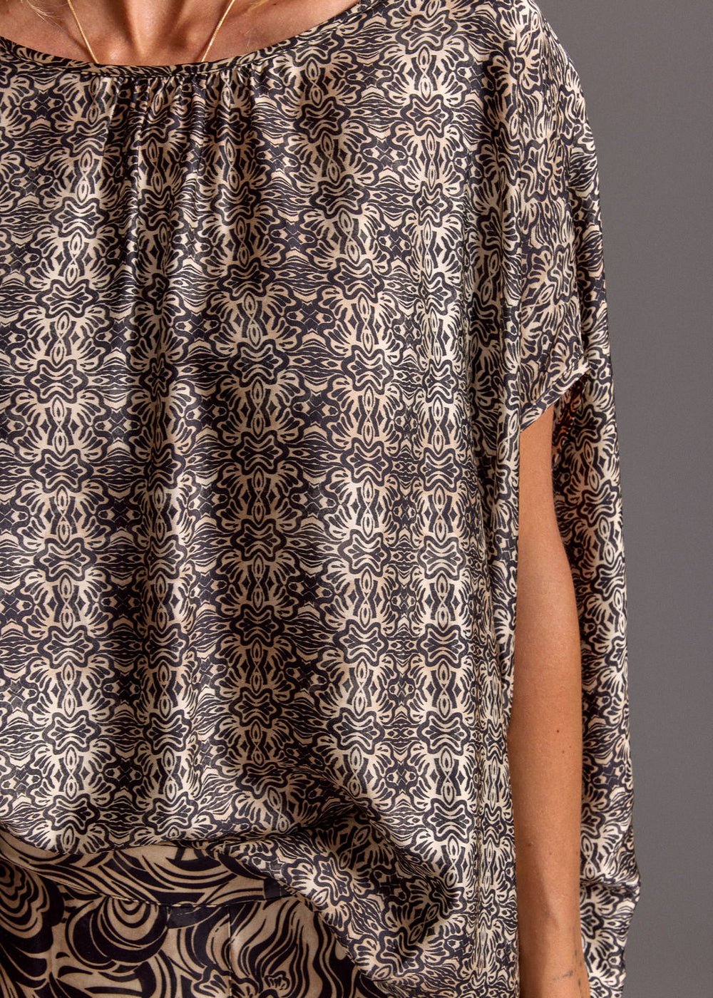 Lauren Vidal Indra Blouse - Beige