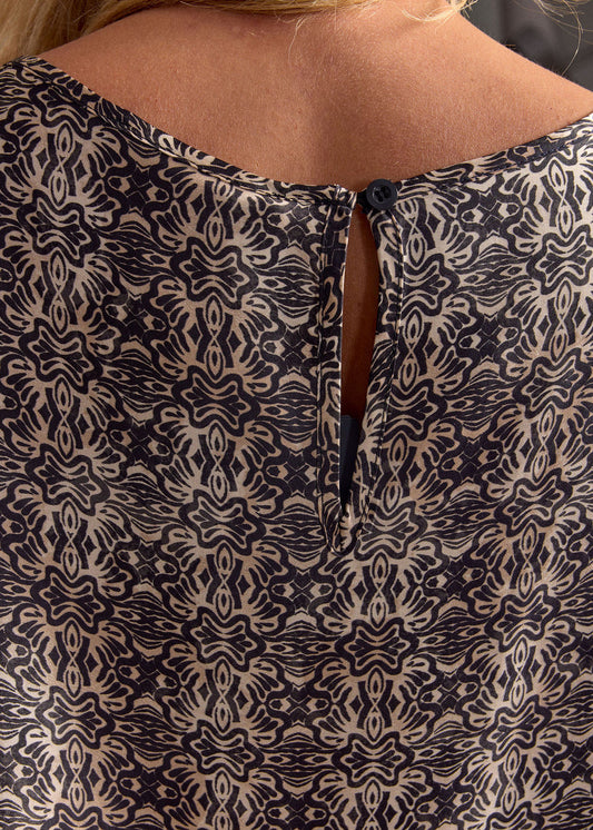 Lauren Vidal Indra Blouse - Beige