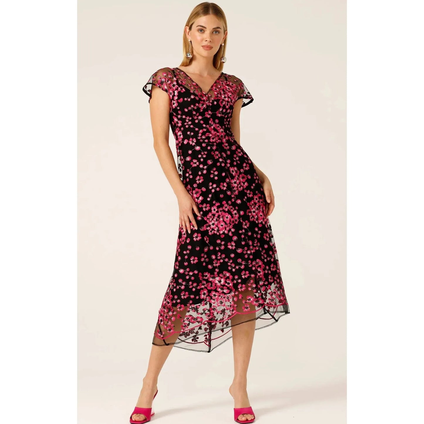 Sacha Drake Joan orchid dress