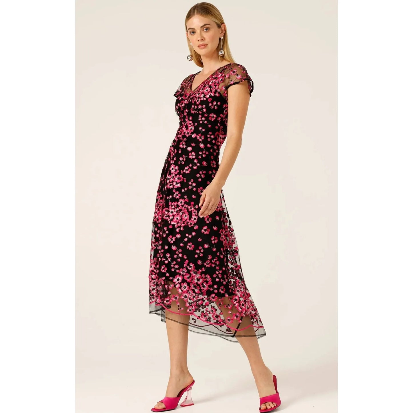 Sacha Drake Joan orchid dress