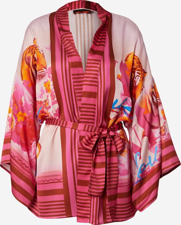 Miss Goodlife Kimono Blush Tiger Multicolor