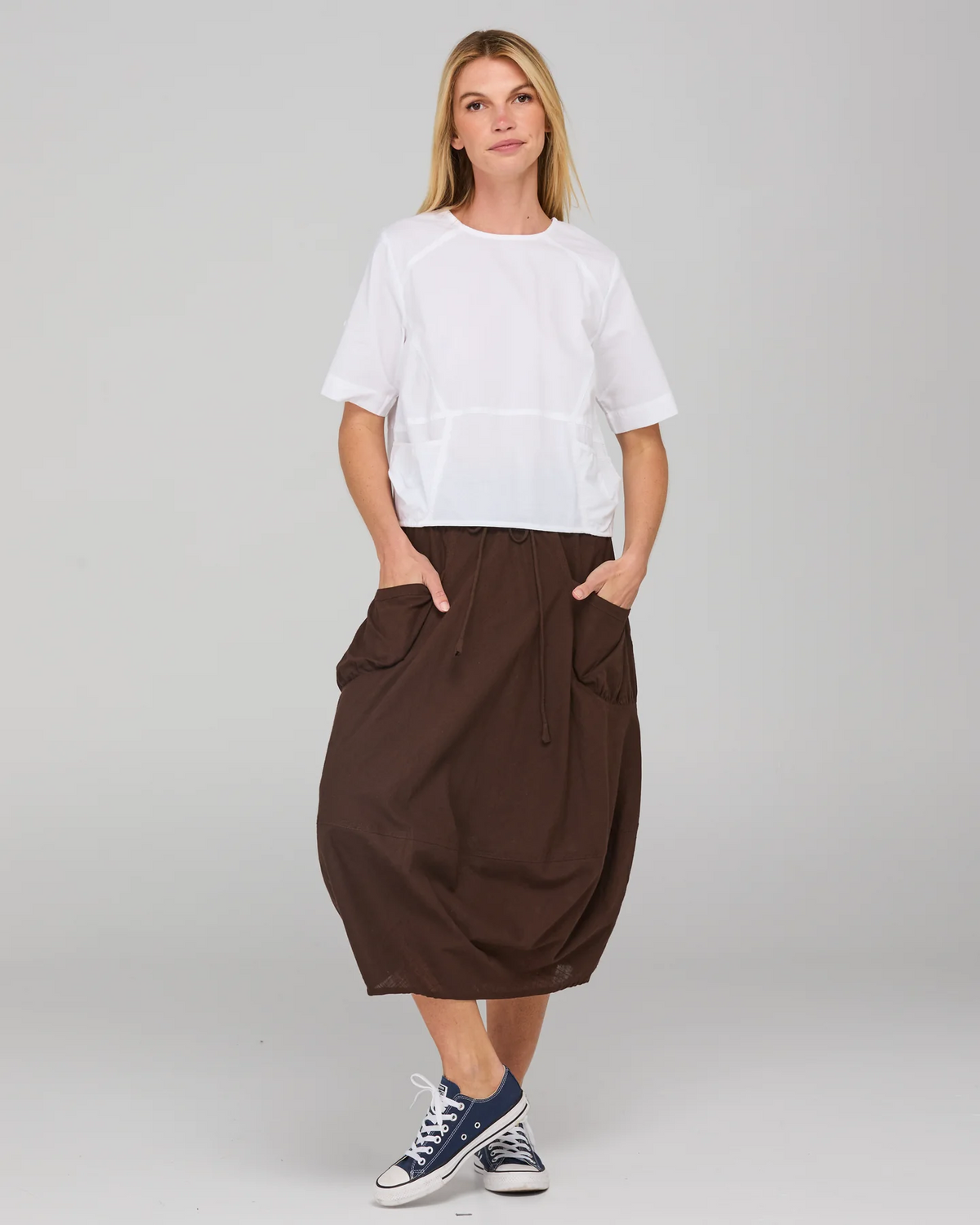 Boom Shankar Guru Skirt ~ Coffee