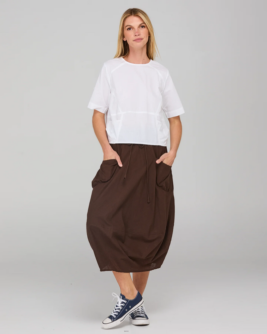 Boom Shankar Guru Skirt ~ Coffee