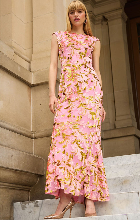 Sacha Drake Heavenly Heights Maxi ~ Pink Gold