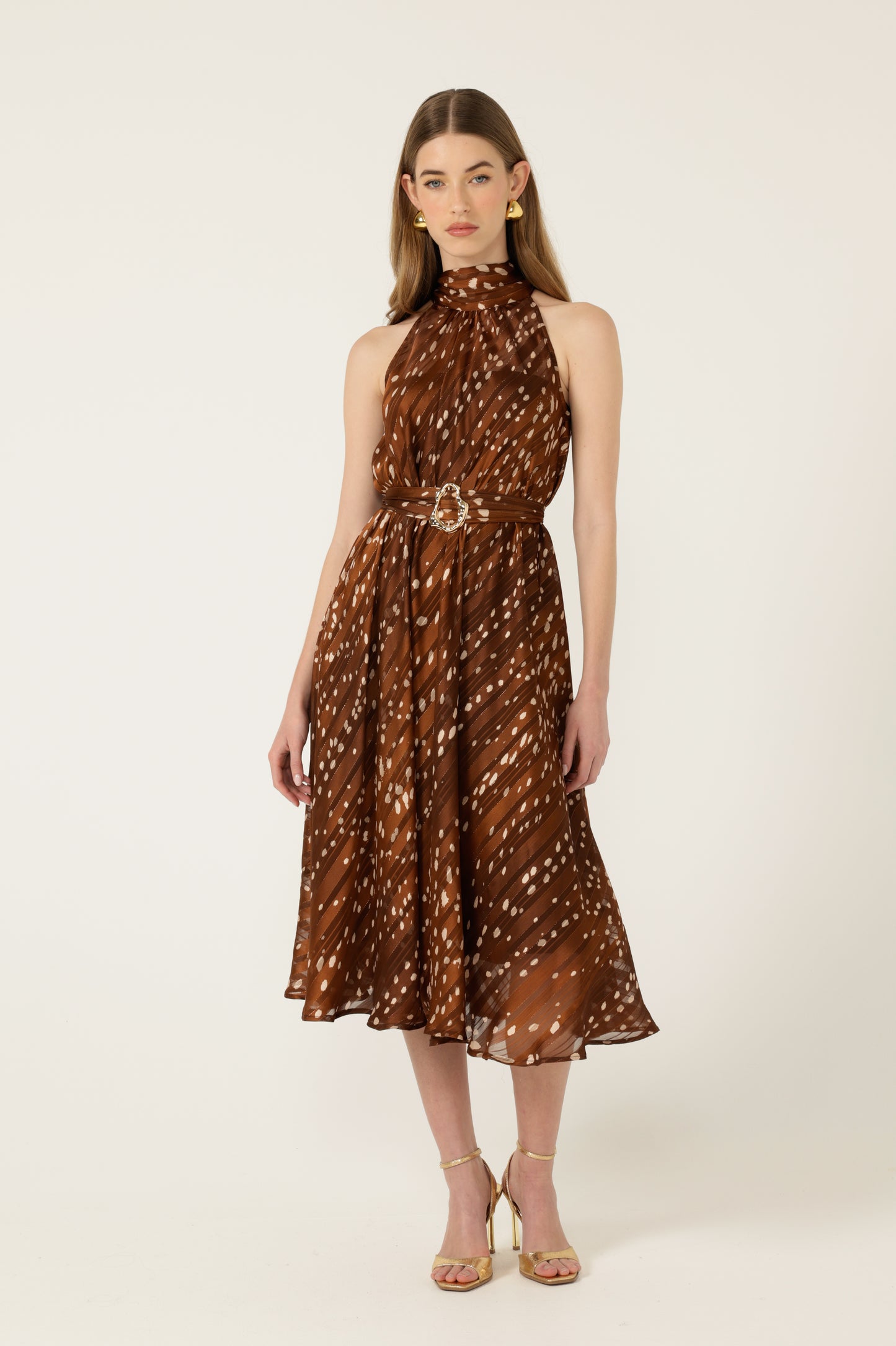 Sacha Drake maple midi dress
