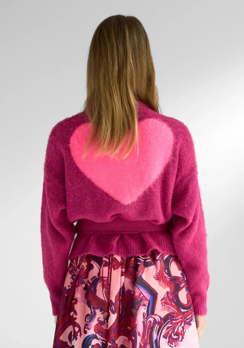 Miss Goodlife Cache Coeur Big Heart berry/neonpink