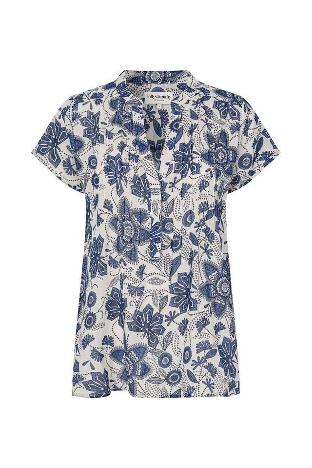 Lolly's Laundry Heather Blouse - Blue
