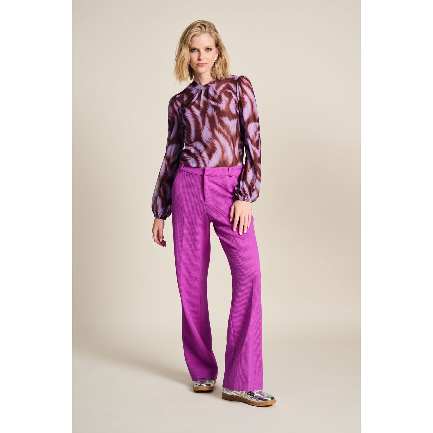 POM Wide Leg Cactus Pink Pant