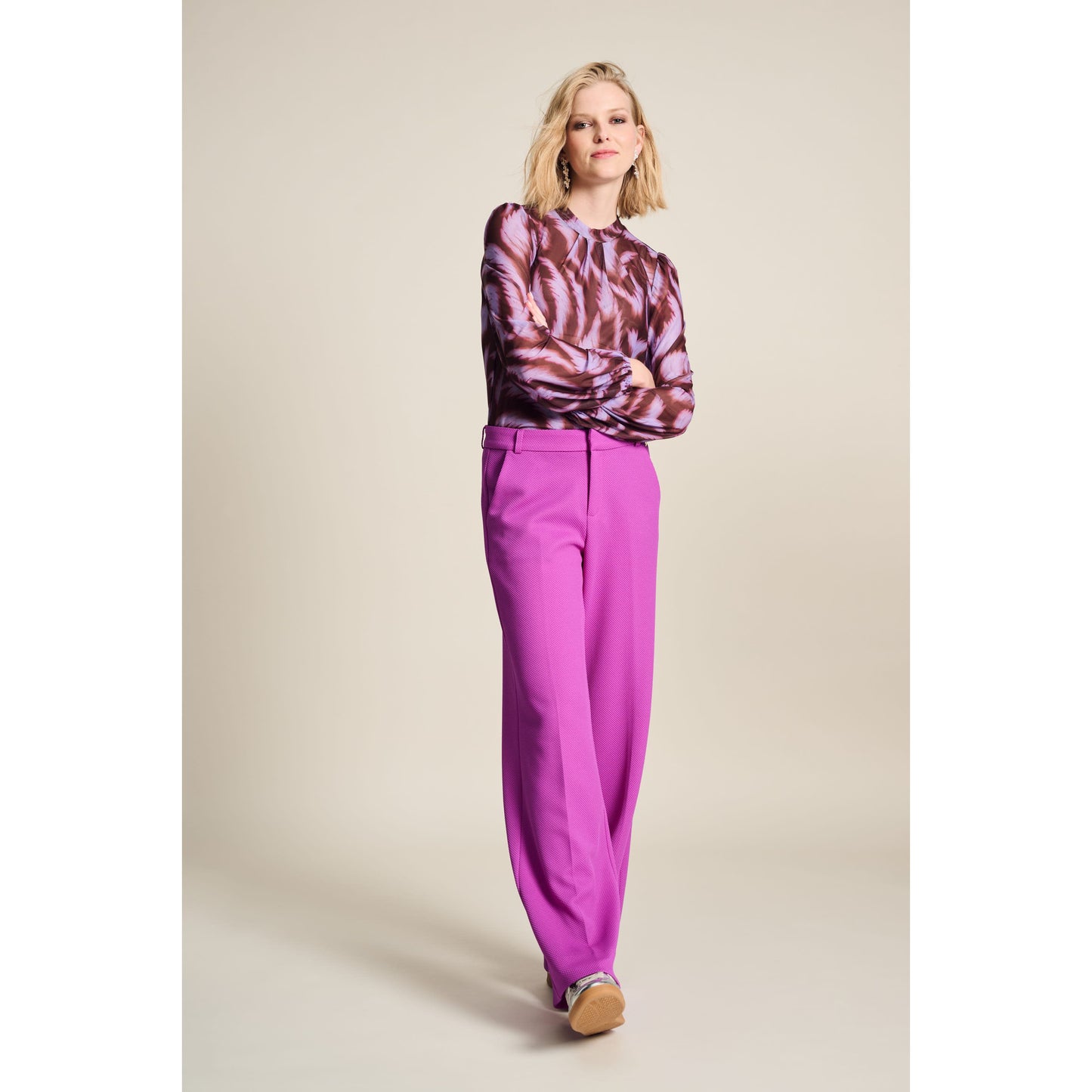 POM Wide Leg Cactus Pink Pant