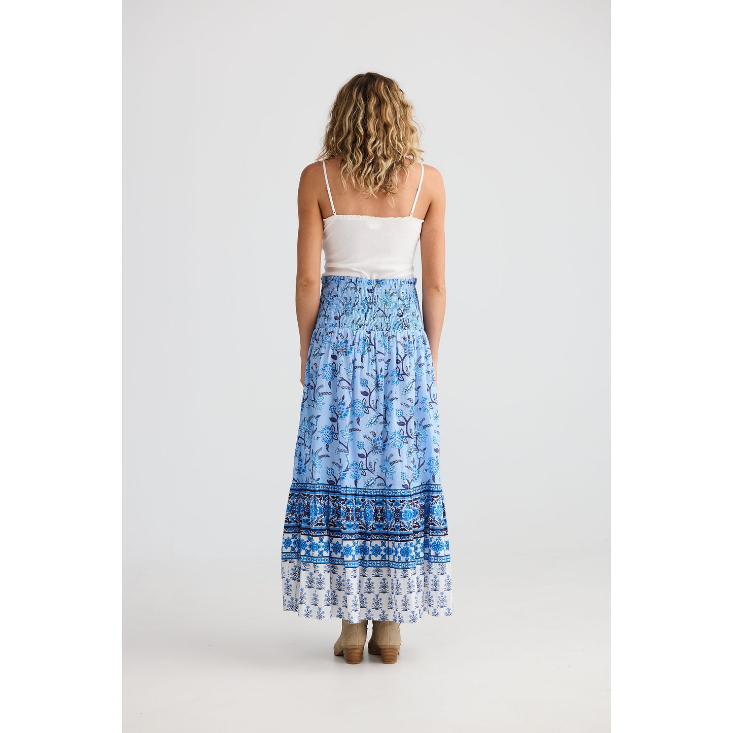 Talisman Sangria Skirt Blueberry Fields