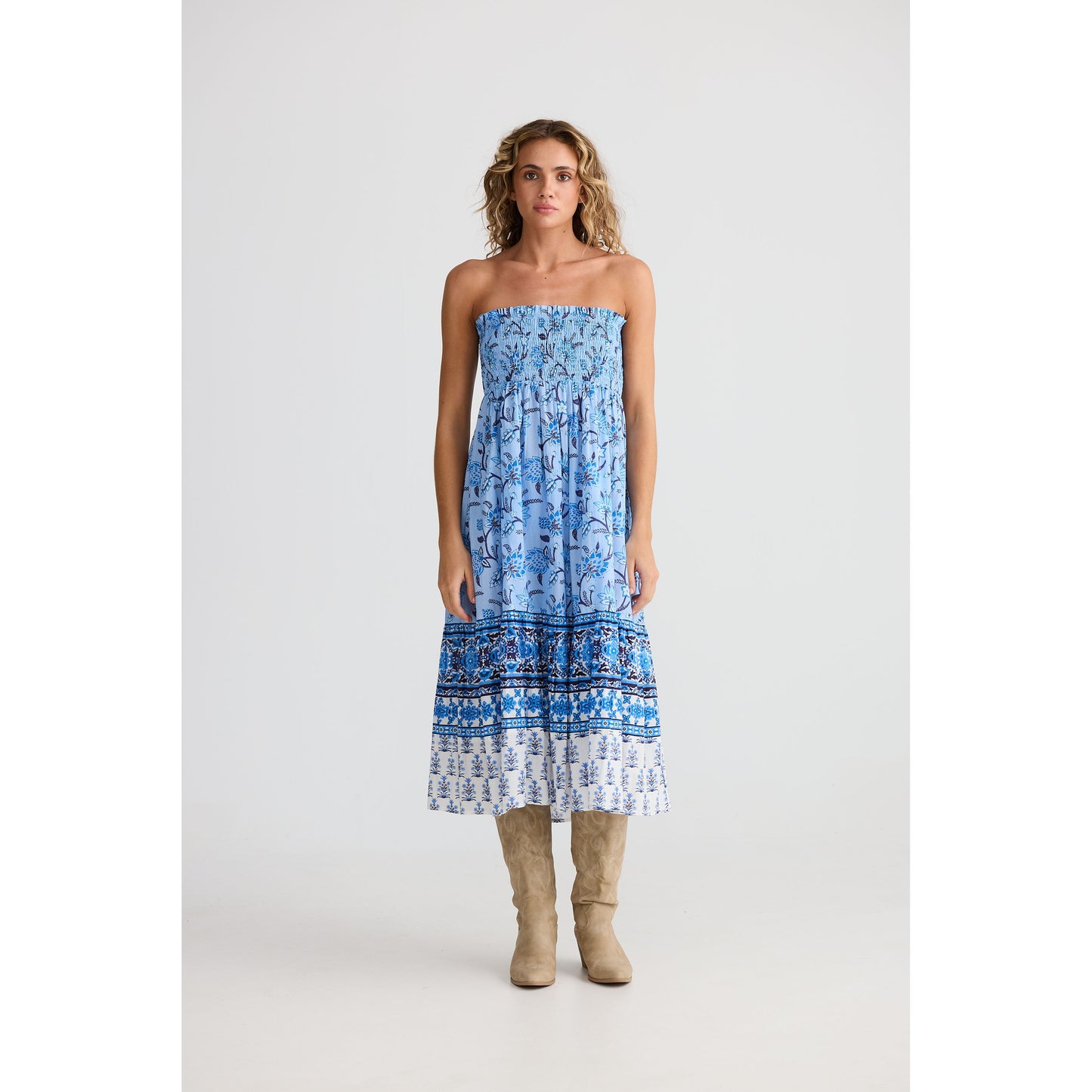 Talisman Sangria Skirt Blueberry Fields