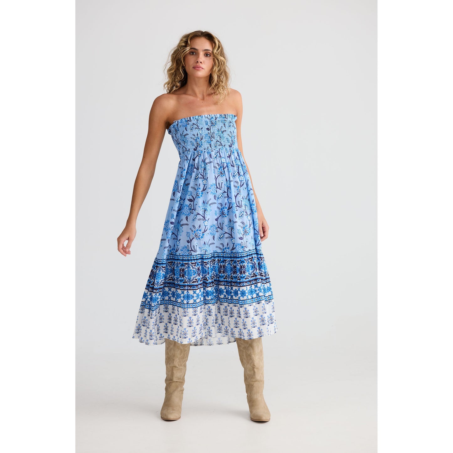 Talisman Sangria Skirt Blueberry Fields