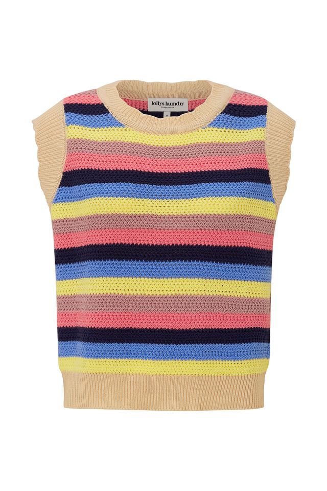 Lolly's Laundry Chicago Knit Vest Multi