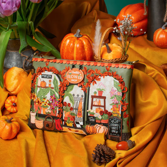 Vendula London Flower Shop Amber Edition Kate Bag
