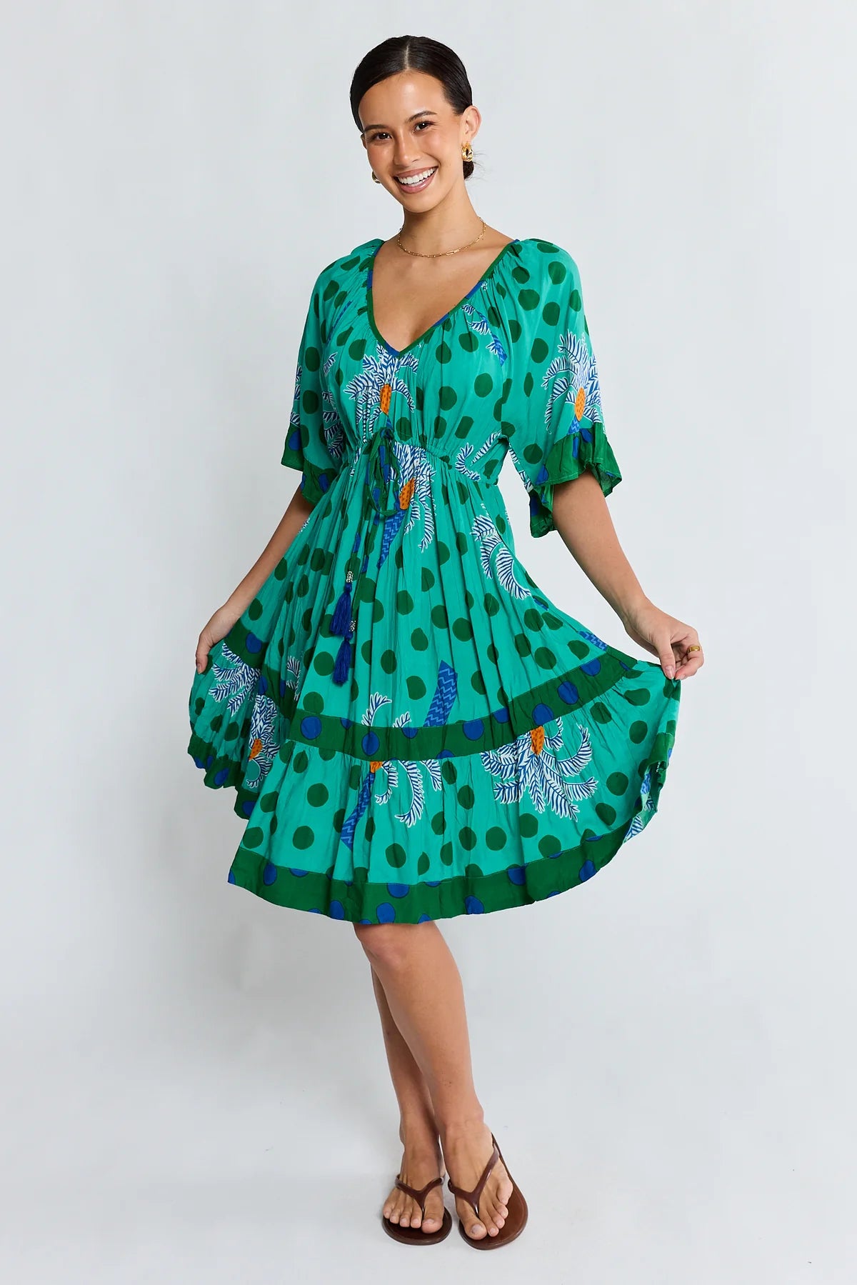 Lula Life Blanch Dress Sea