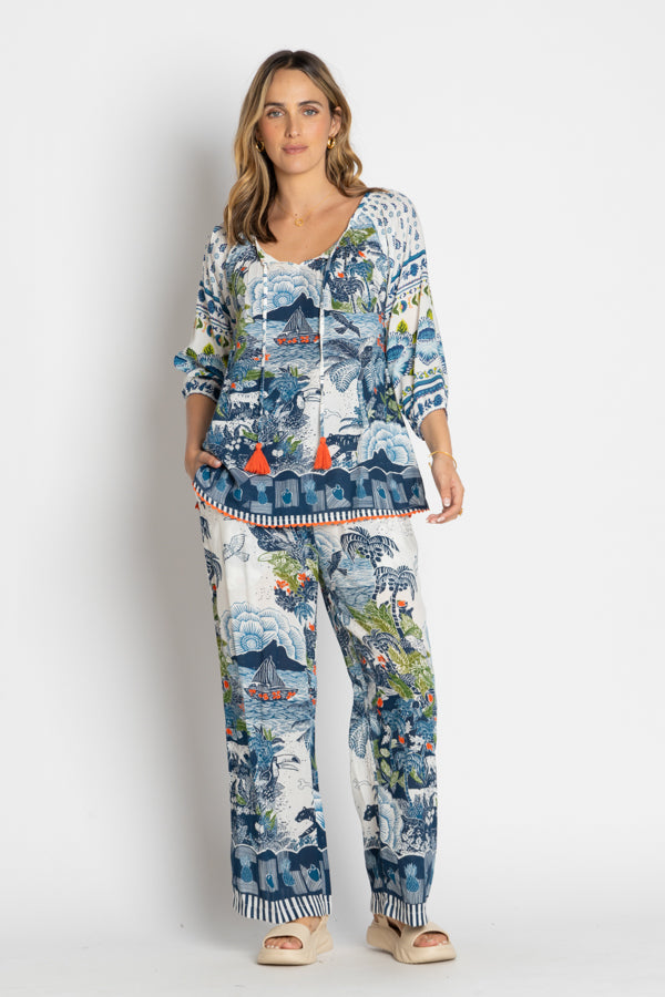 Lula Life Dita Pant Ocean