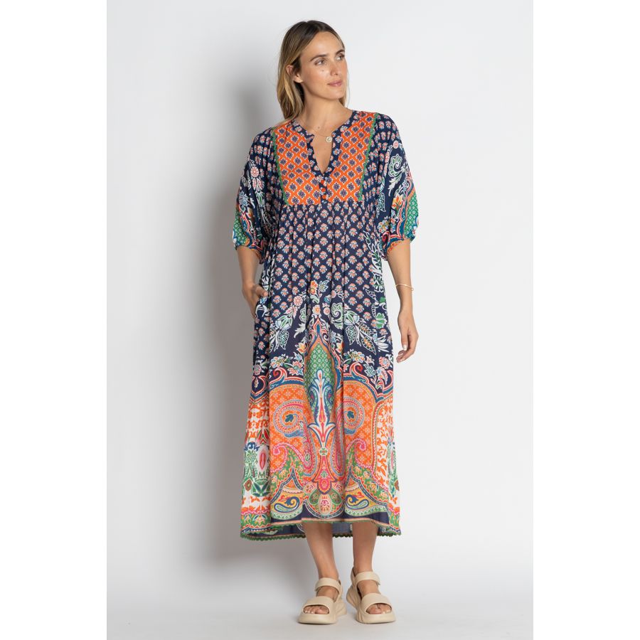 Lula Life Sarai Midi Navy