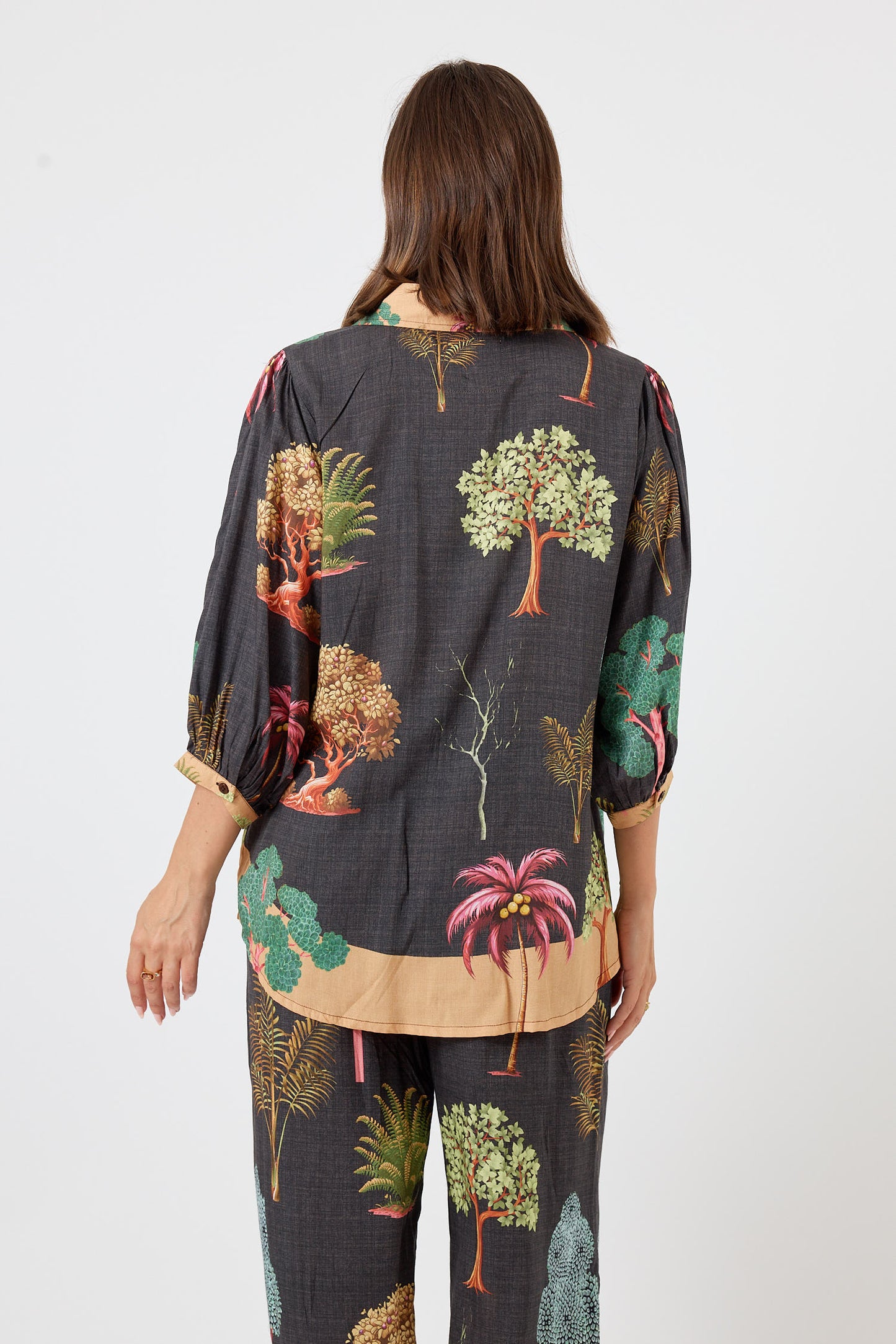 Lula Life Wanda Shirt Espresso