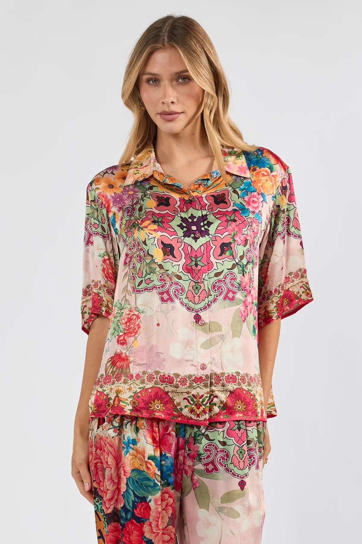 Lula Soul Jardine Shirt Print