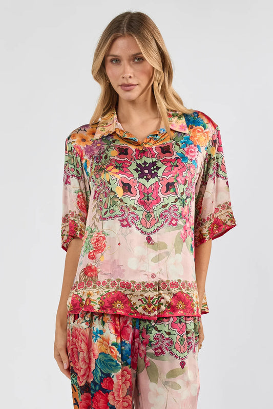 Lula Soul Jardine Shirt Print