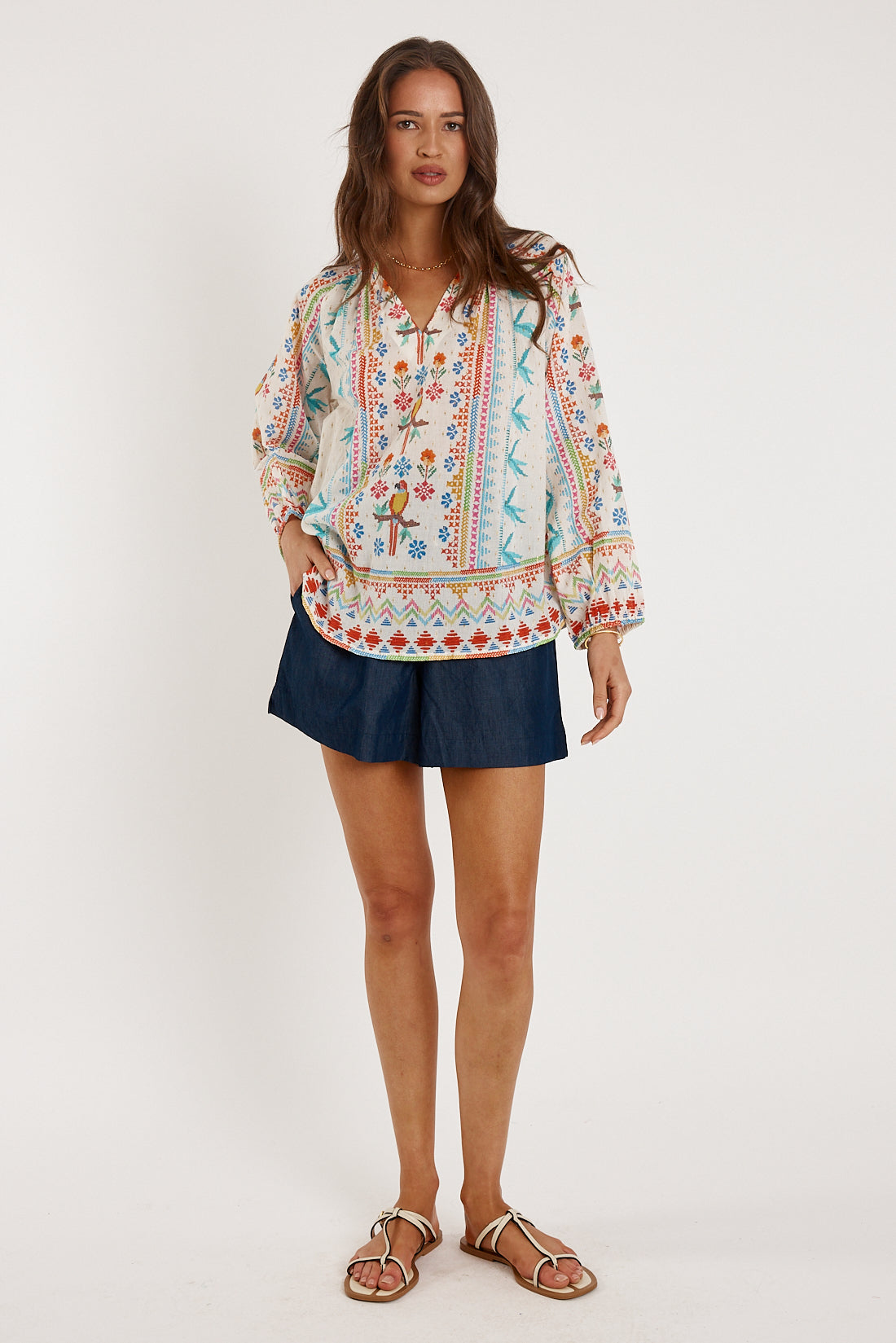 Rubyyaya Biscay Shirt White