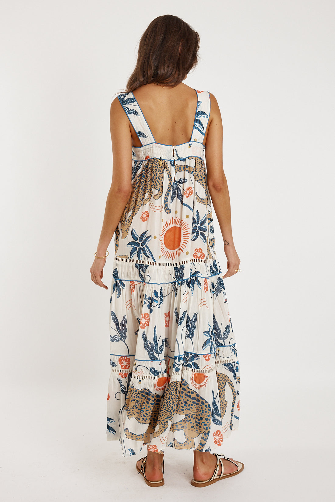 Rubyyaya Celine Sundress Print