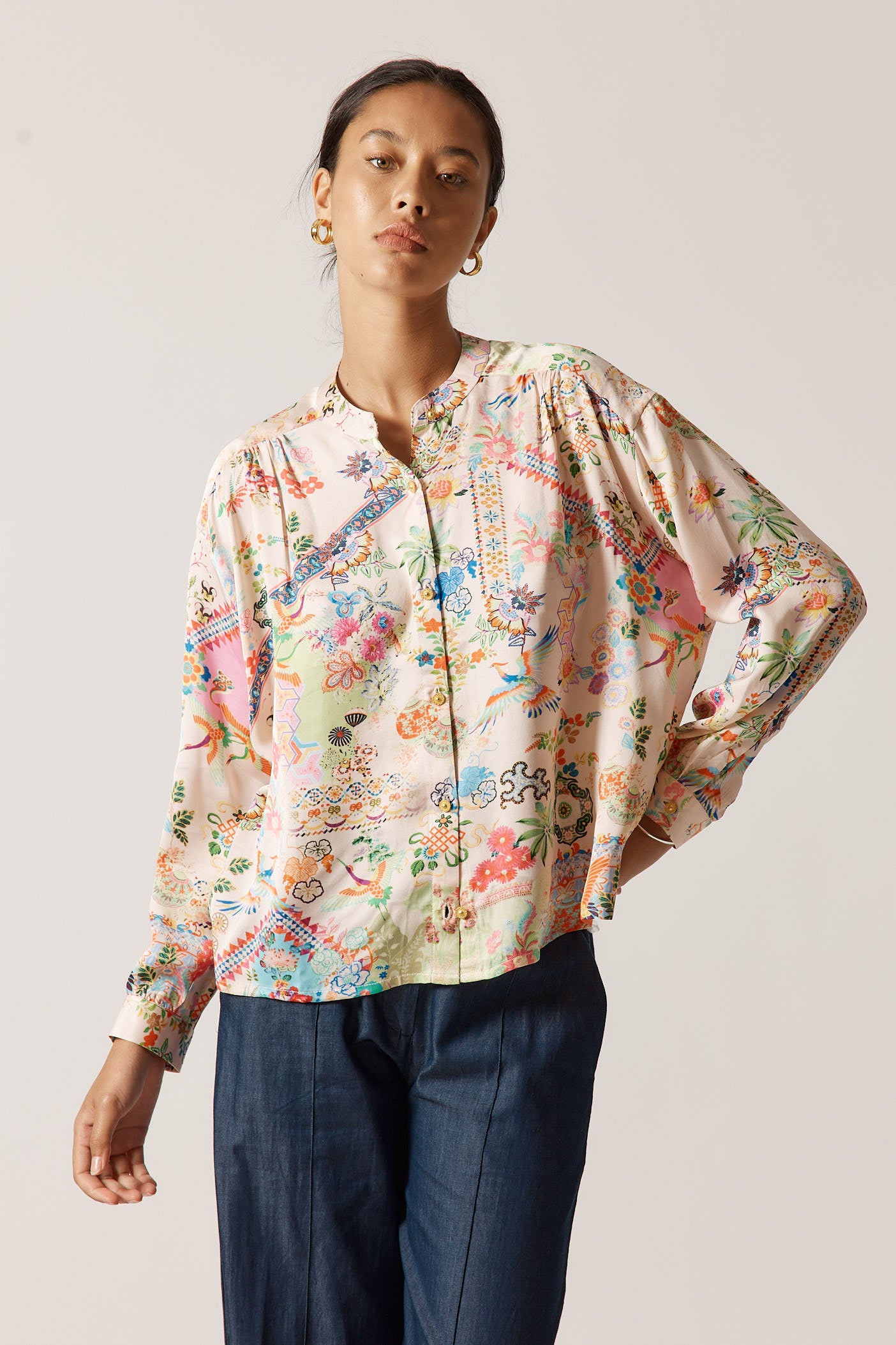 Rubyyaya Lala Shirt Pink