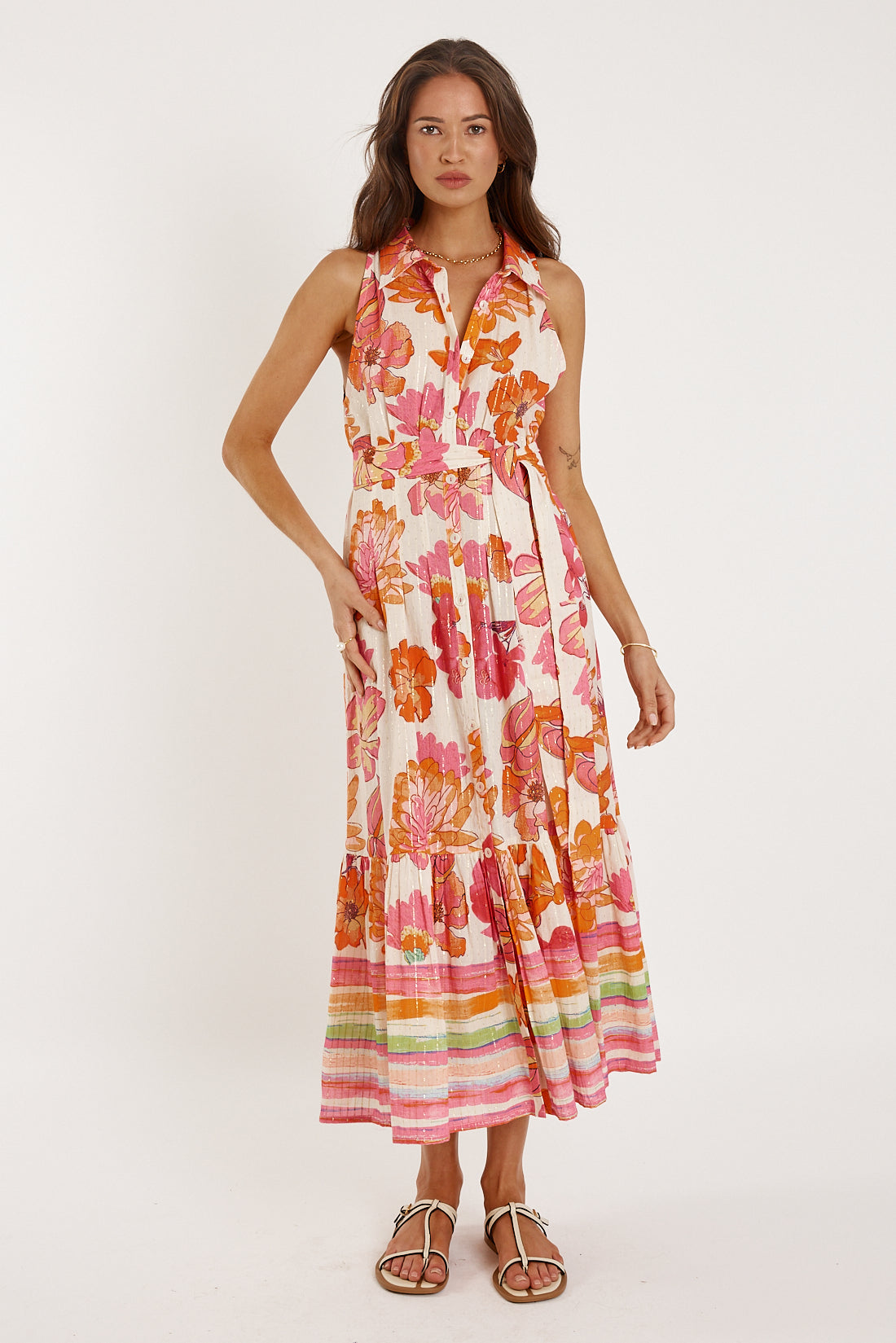 Rubyyaya Sunrise Maxi Pink