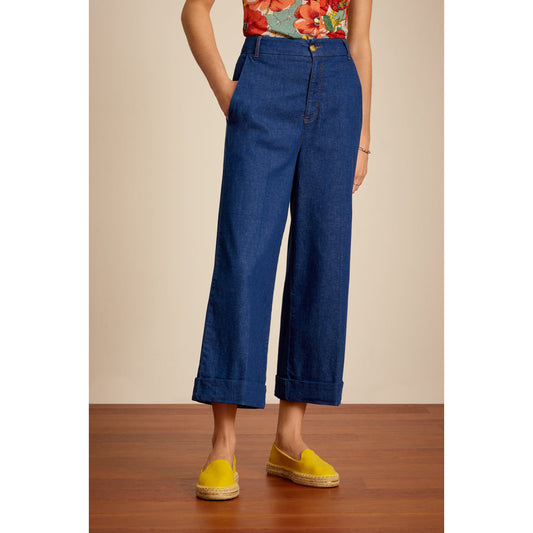 King Louie lisa culotte chambray