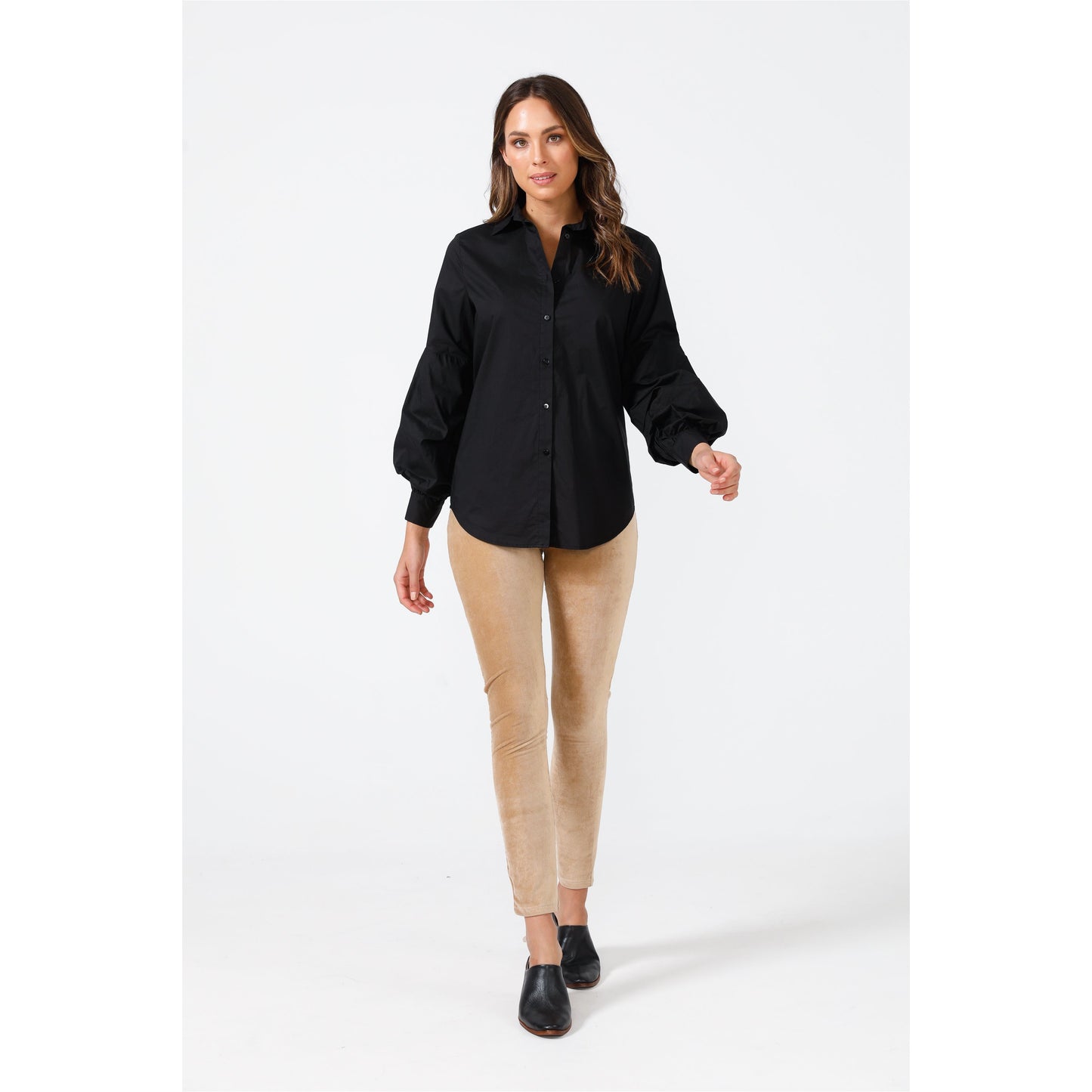 Brave and True The Major Shirt Black