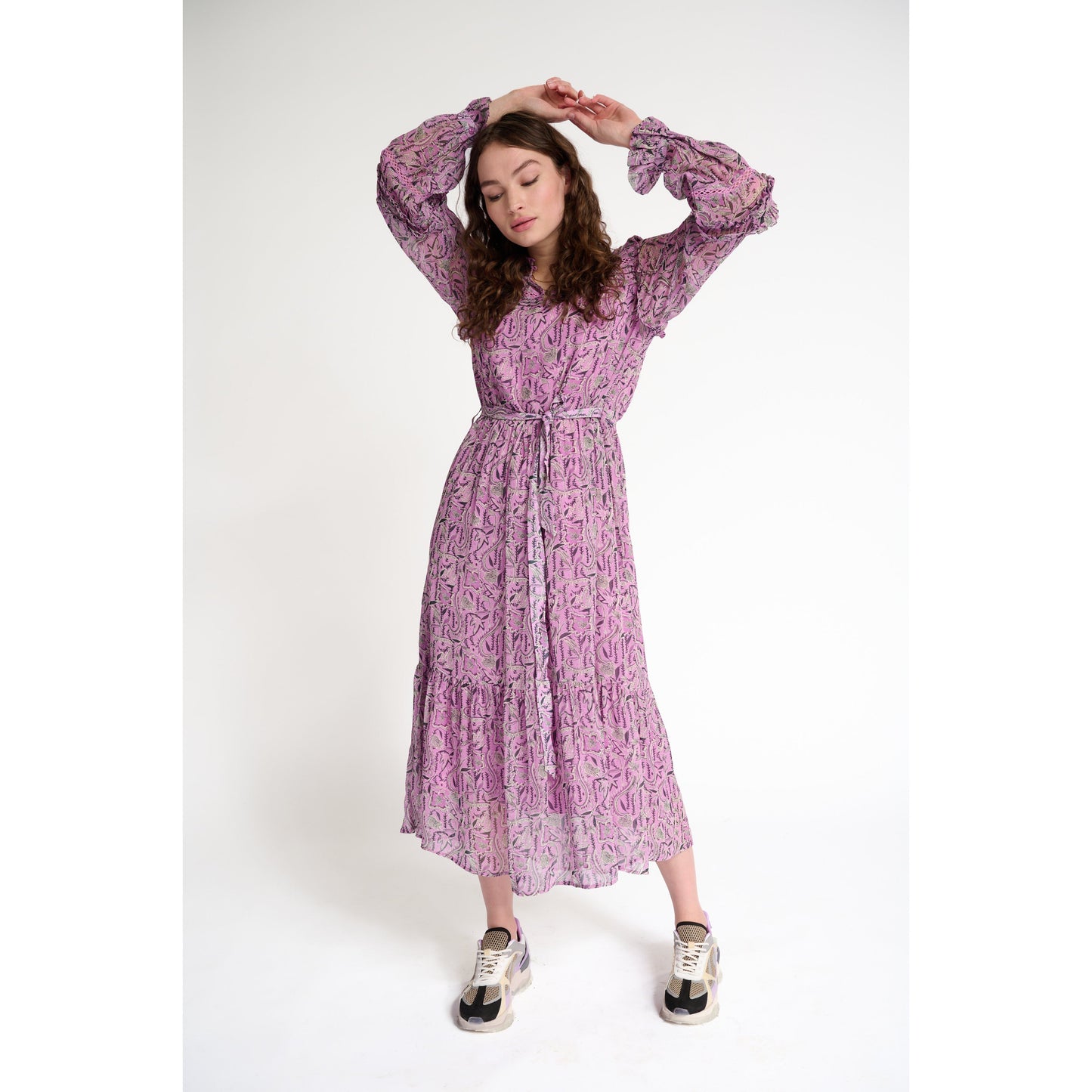 POM Flows Mauve Pink Dress SP6950