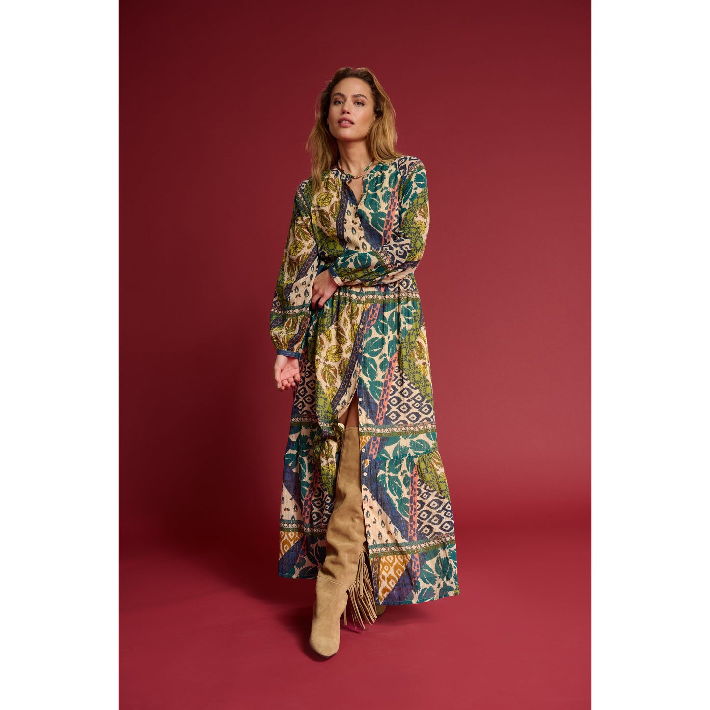 POM Dress Mae Eclectic Tribal SP7092