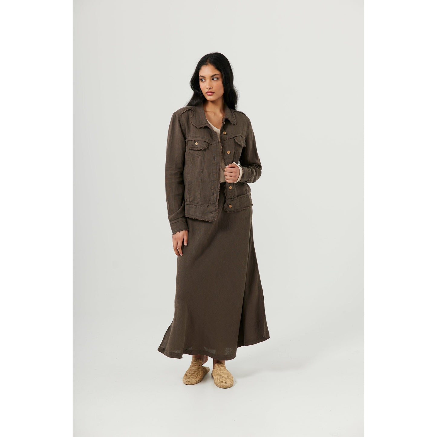 Brave & True Monza Jacket Chocolate