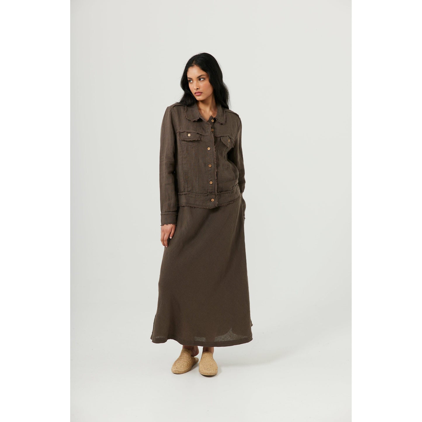 Brave & True Monza Jacket Chocolate